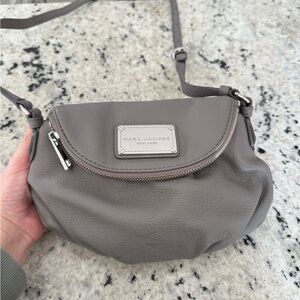 Marc Jacobs Taupe Crossbody Bag